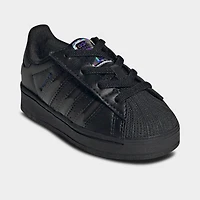 Kids' Toddler adidas Originals Superstar LED Lights Stretch Lace Casual Shoes
