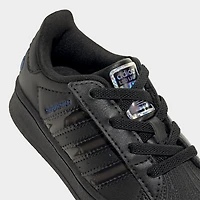 Kids' Toddler adidas Originals Superstar LED Lights Stretch Lace Casual Shoes