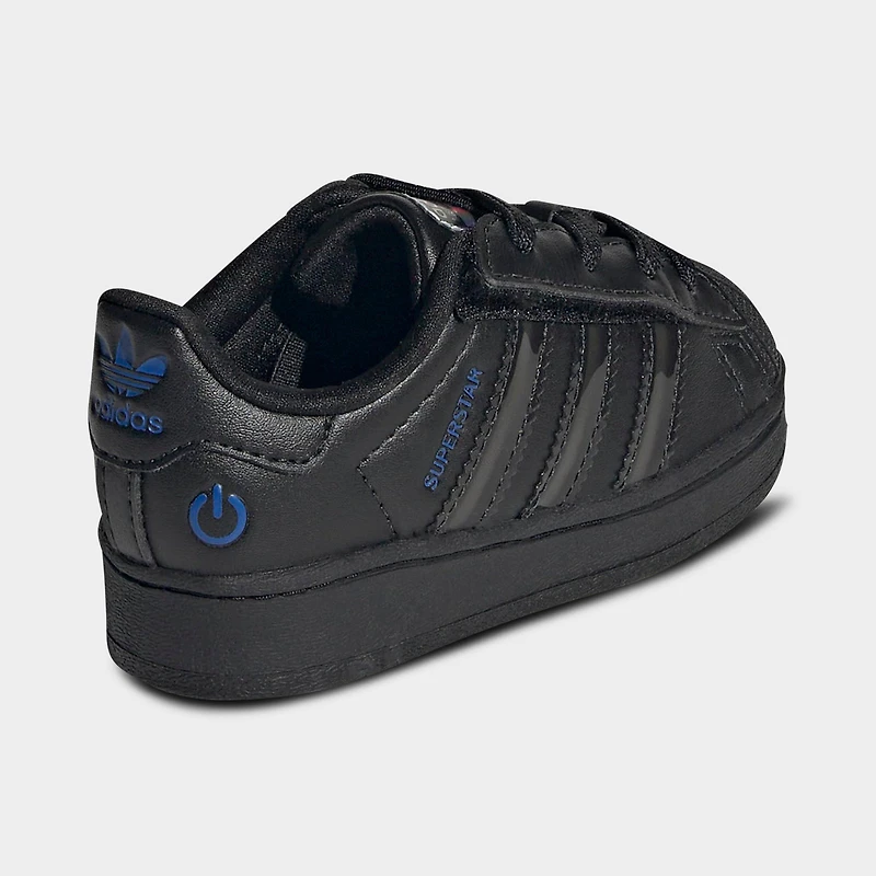 Kids' Toddler adidas Originals Superstar LED Lights Stretch Lace Casual Shoes