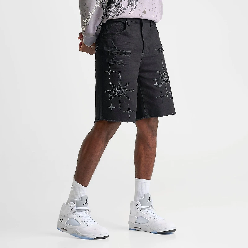 Men's Smoke Rise Rhinestone Denim Shorts