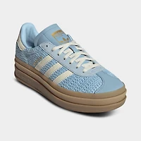 Women's adidas Originals Gazelle Bold Knit Casual Shoes