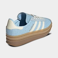 Women's adidas Originals Gazelle Bold Knit Casual Shoes