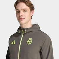 Men's adidas Real Madrid Tiro 25 Competition Vis Tech Travel Jacket