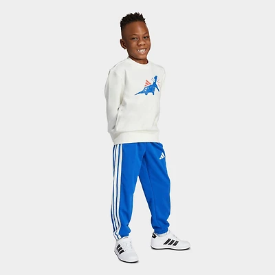 Little Kids' adidas Essentials Adiraptor Fleece Sweatshirt and Joggers Set