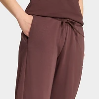 Women's adidas Essentials Small Logo Feel Cozy Open-Hem Pants