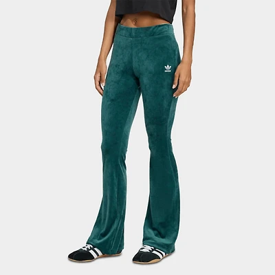 Women's adidas Originals Essentials Velour Flared Leggings