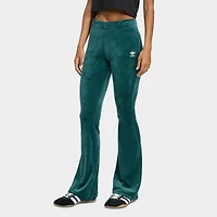 Women's adidas Originals Essentials Velour Flared Leggings