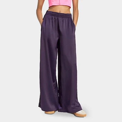 Women's adidas Originals adicolor Satin Wide Leg Track Pants