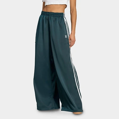 Women's adidas Originals adicolor Satin Wide Leg Track Pants