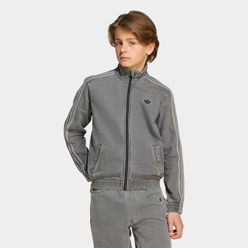 Big Kids' adidas Originals Firebird Denim Jacket