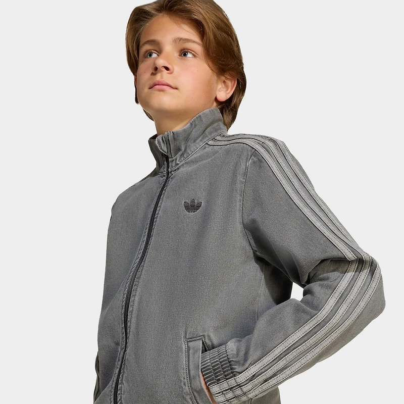 Big Kids' adidas Originals Firebird Denim Jacket