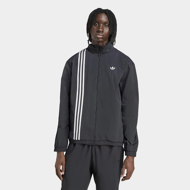 Men's adidas Originals Firebird Front Stripes Woven Track Top