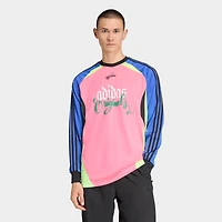 Men's adidas Originals Spiders Goalkeeper Loose Long-Sleeve Top
