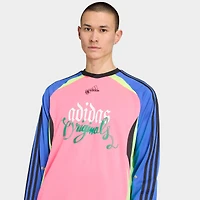 Men's adidas Originals Spiders Goalkeeper Loose Long-Sleeve Top