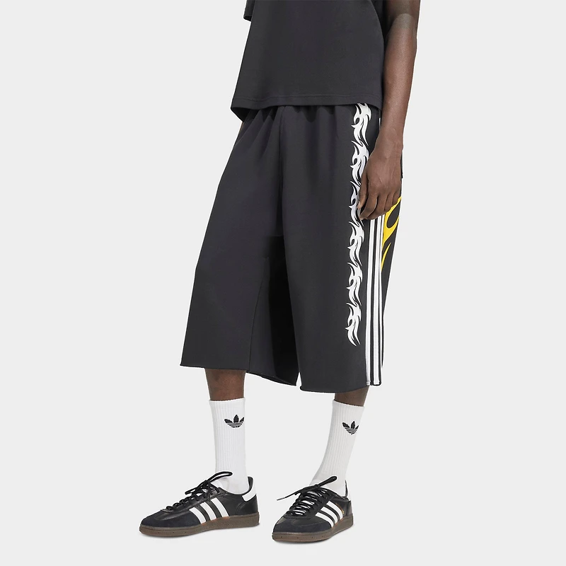 Men's adidas Originals Spiders Graphic Oversized Fleece Shorts