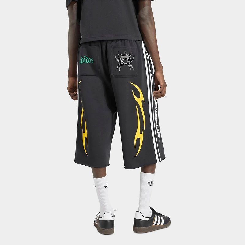 Men's adidas Originals Spiders Graphic Oversized Fleece Shorts