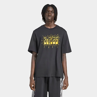 Men's adidas Originals Distressed Oversized T-Shirt