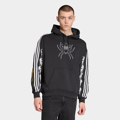 Men's adidas Originals Spiders Loose Fleece Pullover Hoodie