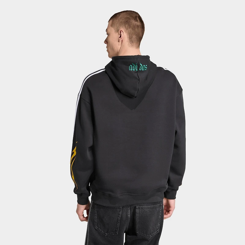 Men's adidas Originals Spiders Loose Fleece Pullover Hoodie