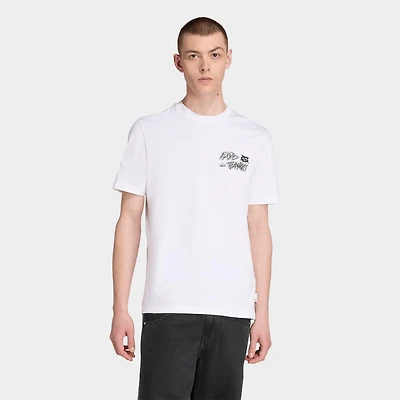 Men's adidas Originals Trefoil Series Flea Market Loose T-Shirt