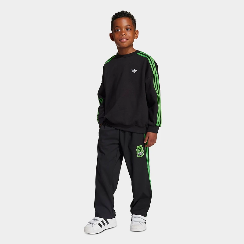 Little Kids' adidas Originals x Minecraft Fleece Sweatshirt and Joggers Set