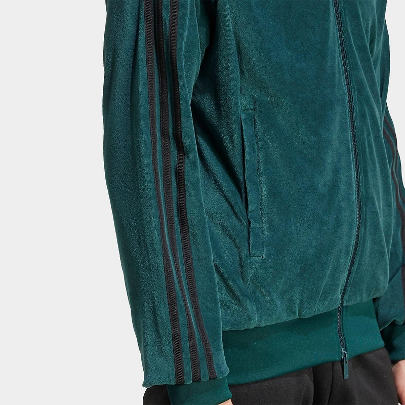 Men's adidas Originals SST adicolor Velour Track Top