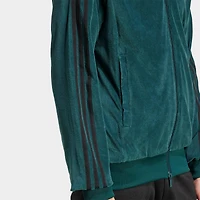 Men's adidas Originals SST adicolor Velour Track Top