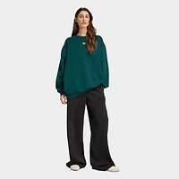 Women's adidas Originals Essentials Fleece Long Oversized Crewneck Sweatshirt