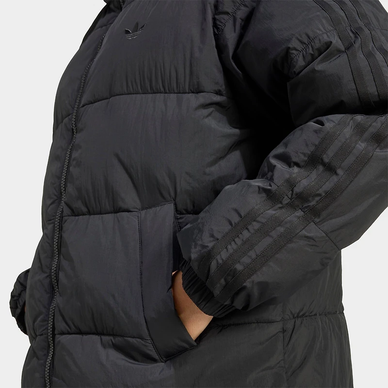 Women's adidas Originals adicolor Long Synthetic Fill Puffer Jacket