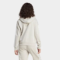 Women's adidas Essentials 3-Stripes Fleece Full-Zip Hoodie