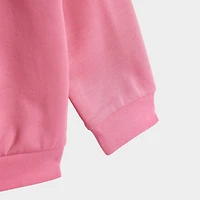 Girls' Infant and Toddler adidas x Disney Minnie Mouse Crewneck Sweater Joggers Pants Set
