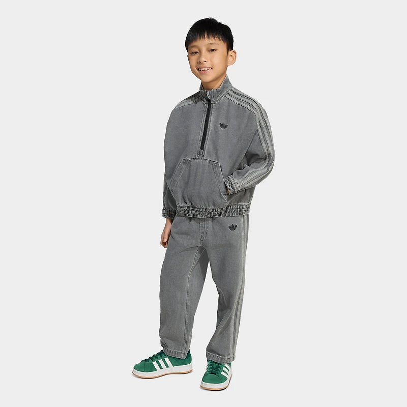 Little Kids' adidas Originals Denim Crew Set