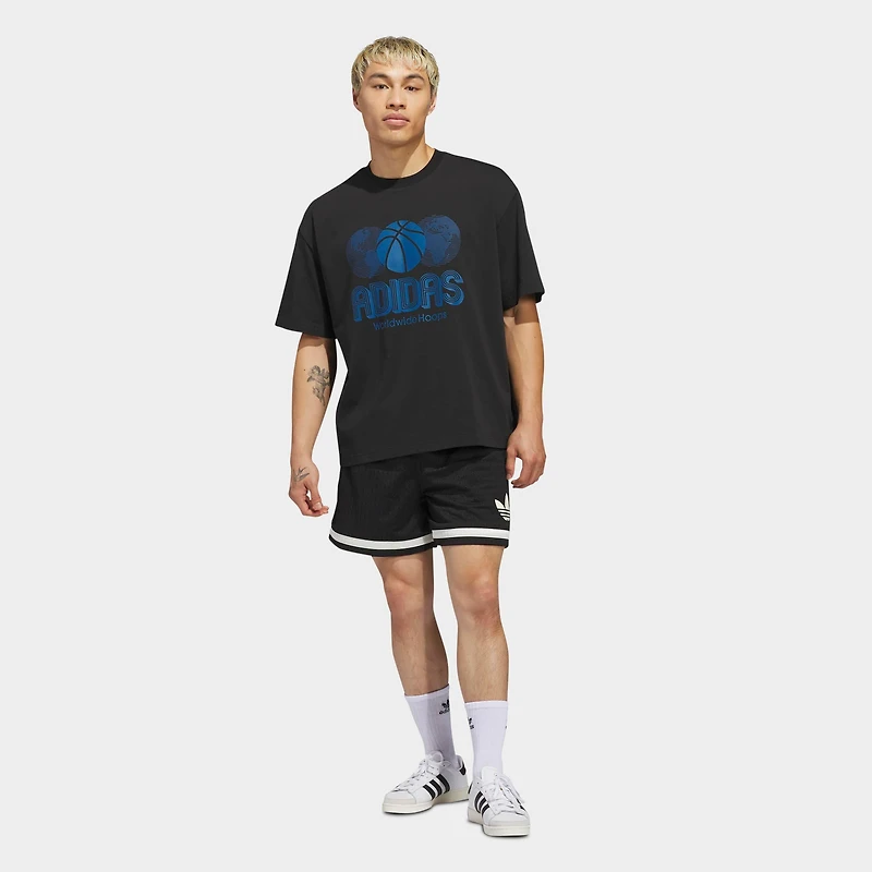 adidas World Wide Hoops Basketball T-Shirt