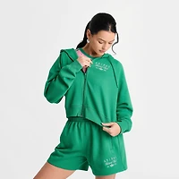 Women's adidas Originals Island Cropped Full-ZIp Hoodie