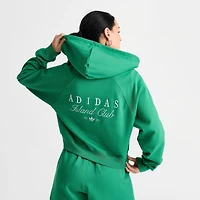 Women's adidas Originals Island Cropped Full-ZIp Hoodie