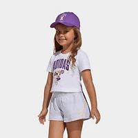 Toddler and Little Girls' adidas x Disney Minnie Mouse T-Shirt Shorts Set