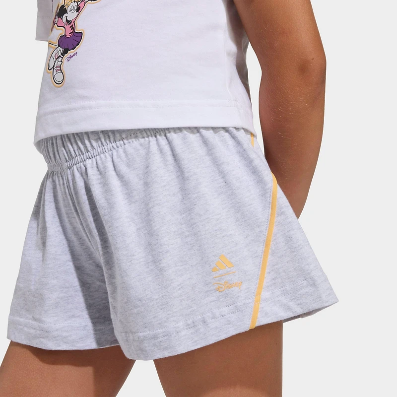 Toddler and Little Girls' adidas x Disney Minnie Mouse T-Shirt Shorts Set