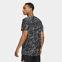Men's adidas Own The Run Allover Print T-Shirt