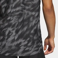 Men's adidas Own The Run Allover Print T-Shirt
