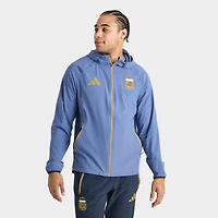 Men's adidas Argentina Tiro Travel Full-Zip Windbreaker Jacket
