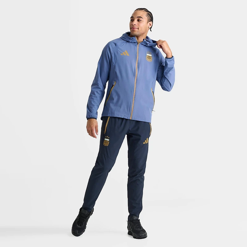 Men's adidas Argentina Tiro Travel Full-Zip Windbreaker Jacket