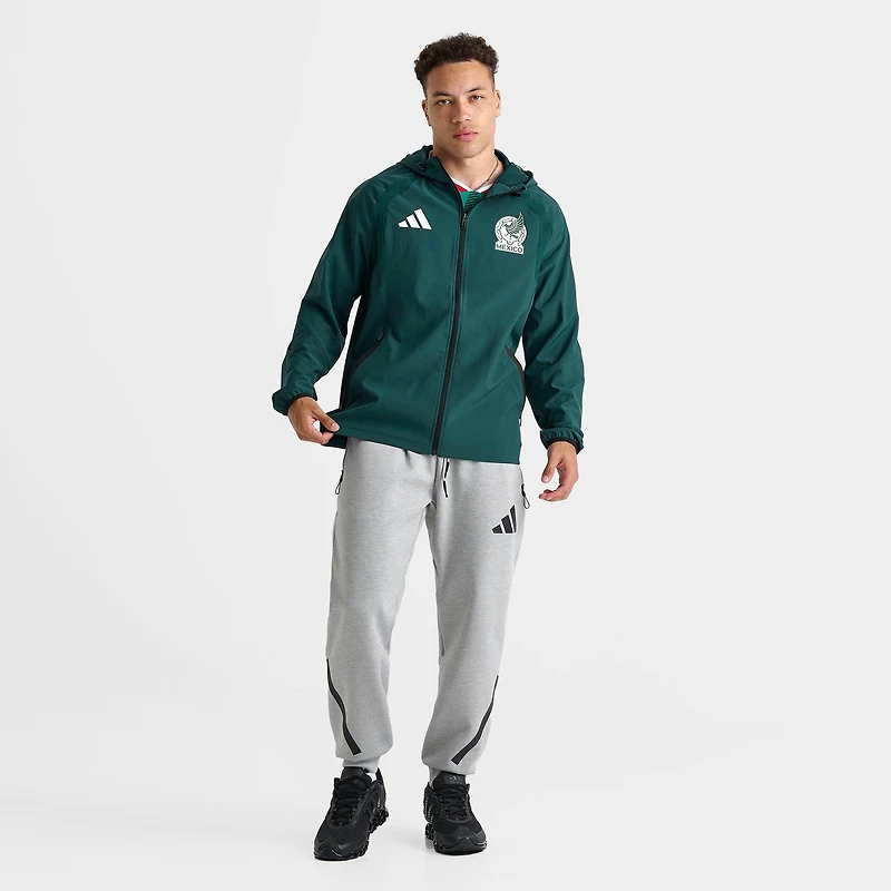 Men's adidas Mexico Tiro Travel Full-Zip Windbreaker Jacket