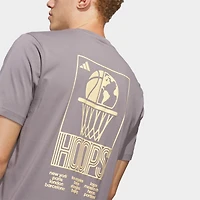 Men's adidas World Wide Hoops Graphic T-Shirt