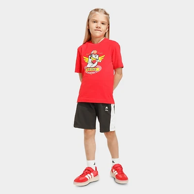 Toddler and Little Kids' adidas x Disney Mickey Mouse T-Shirt and Shorts Set