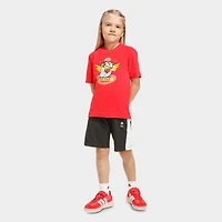 Toddler and Little Kids' adidas x Disney Mickey Mouse T-Shirt and Shorts Set