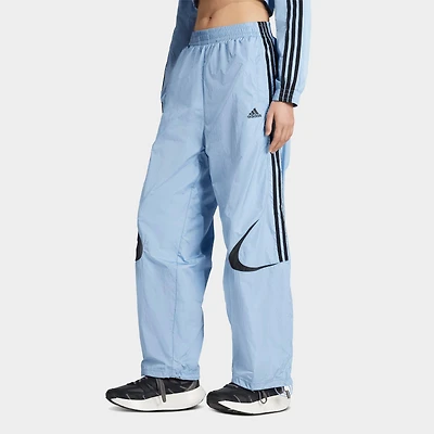 Womens adidas Originals adicolor Teamgeist Oversized Lifestyle Track Pants