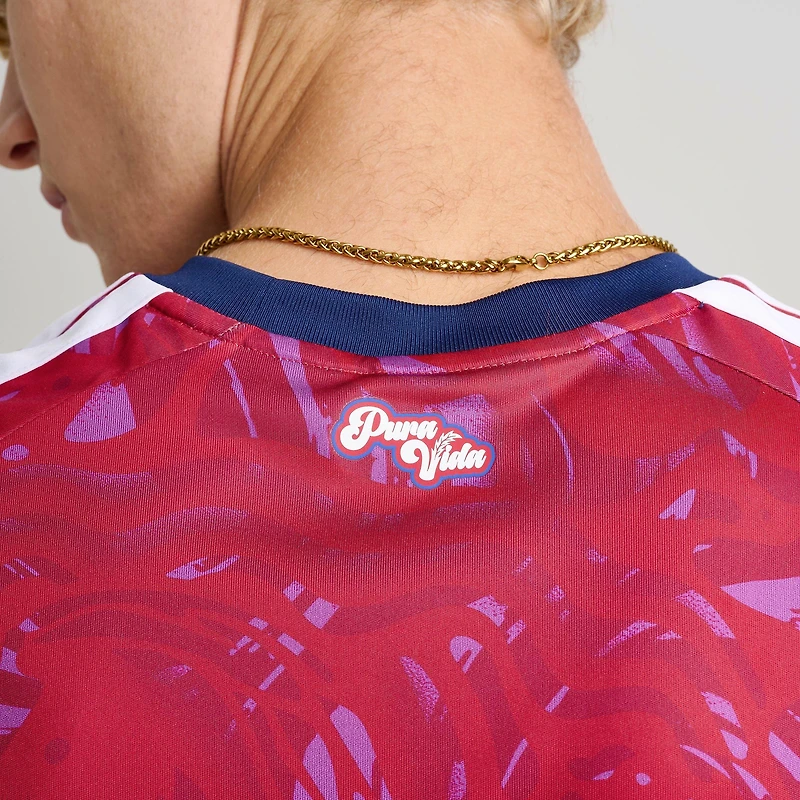 Men's adidas Costa Rica Home Replica Soccer Jersey