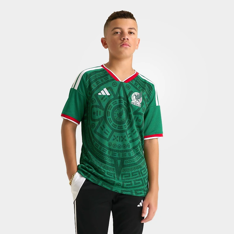 Big Kids' adidas Mexico Home Replica Soccer Jersey