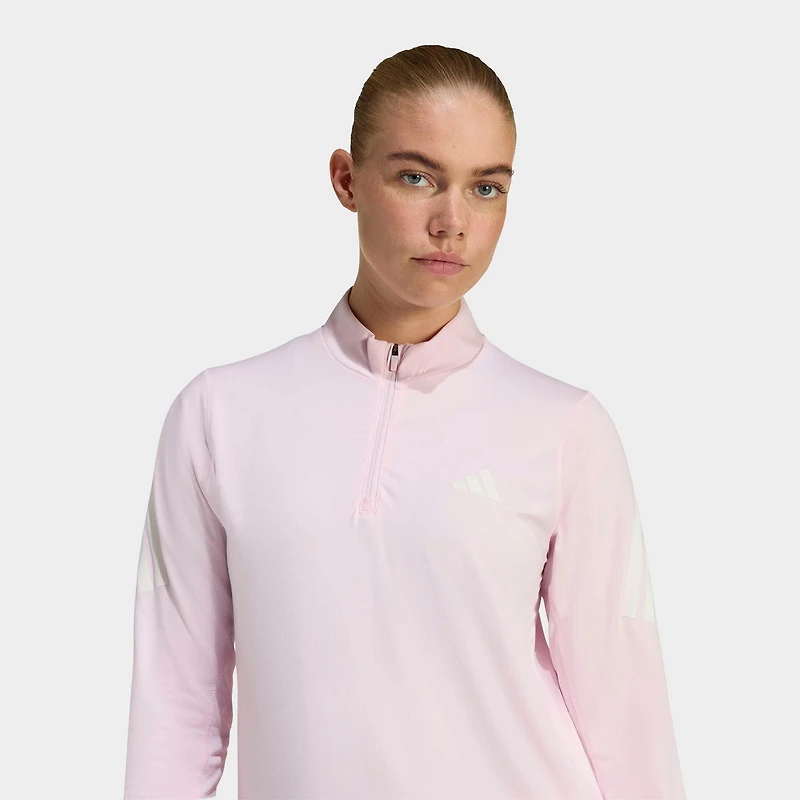 Women's adidas Adi365 Iconic Running Half-Zip Jumper