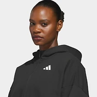 Women's adidas Basketball Crazy Warm Fleece Full-Zip Hoodie